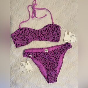 Good American always fit Bikini set. NWT size L/XL